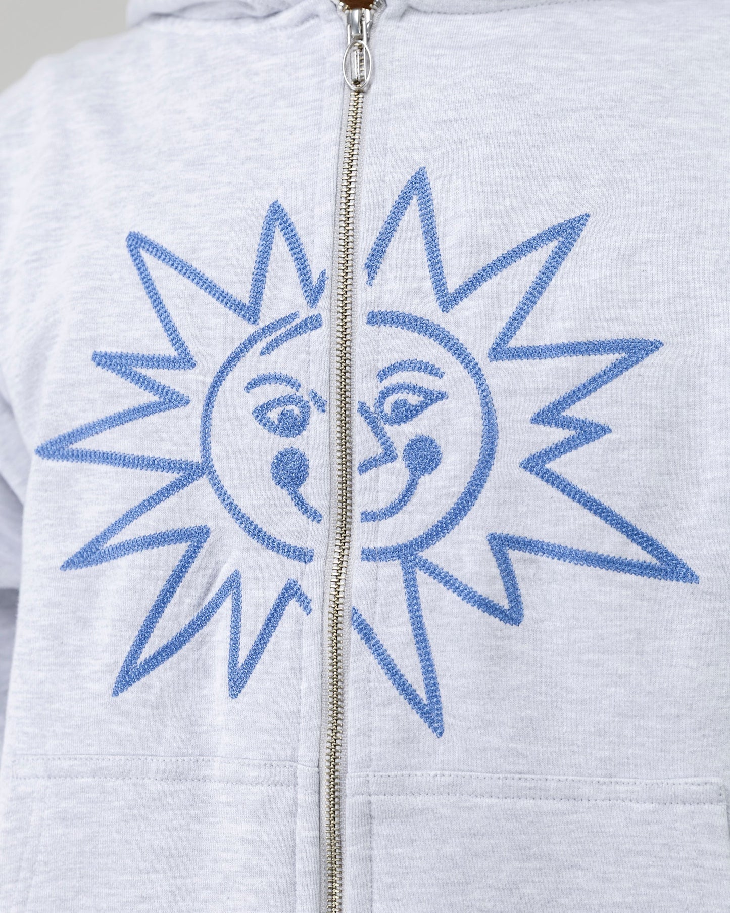 ZENITH HOODIE ZIP - GREY