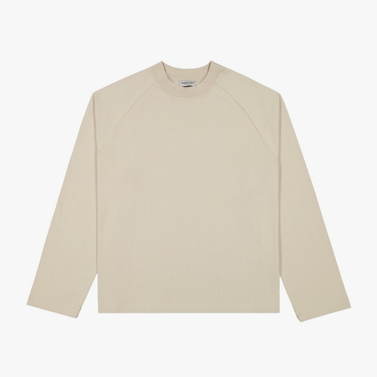 LONG SLEEVE T-SHIRT – BEIGE