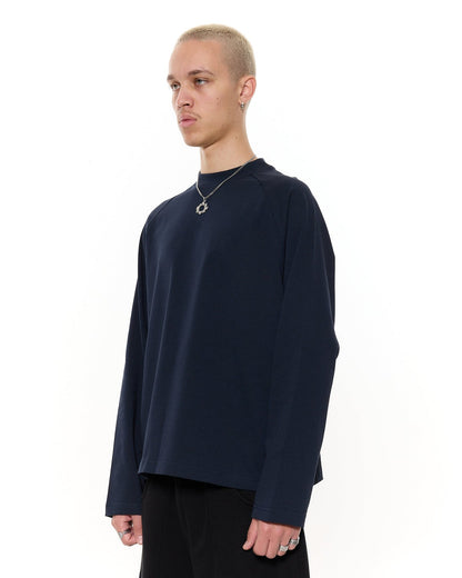 LONG SLEEVE T-SHIRT – NAVY BL