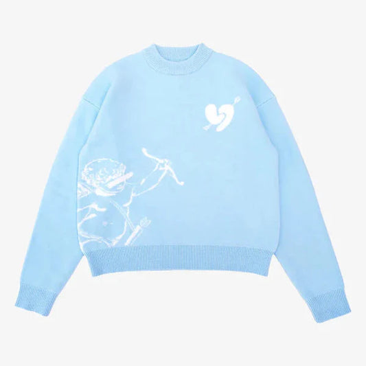 Oversized Knit “Love Arrow”