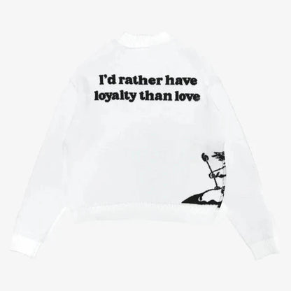 Oversized Knit “Love Arrow”