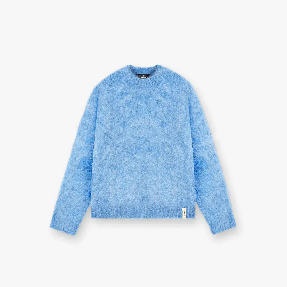 Textured Knit in Blue